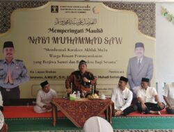Peringati Maulid Nabi, Muhadi Setiabudi Bawakan Pesan untuk Napi di Lapas Brebes