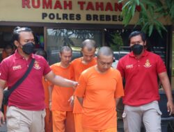Polisi Tangkap 8 Tersangka Kasus Narkotika di Brebes, 89 Gram Sabu Diamankan