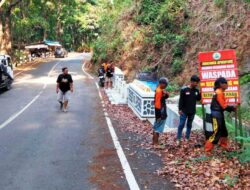 Sering Makan Korban Kecelakaan, Relawan Lakukan Pengamanan Jalur Gunung Lio Salem