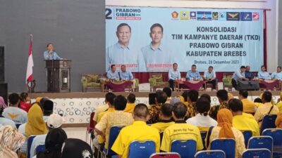 TKD Prabowo-Gibran Target 45 Persen Suara di Jateng, 50 Persen di Brebes
