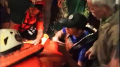 Dua Bocah Tewas Tenggelam saat Mancing di Bendung Notog Sungai Pemali Larangan Brebes
