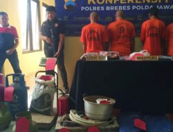 Oplos Gas Melon ke Tabung 12 Kg, Dua Warga Larangan Brebes Ditangkap Polisi