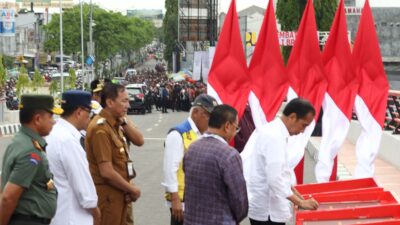 Jokowi Resmikan Jembatan Pemali