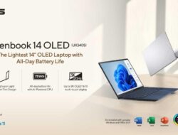 ASUS Zenbook 14 OLED, Laptop Ringan dan Tipis, Cocok untuk Digital Nomad