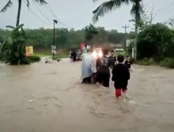 Jalur Utama Bumiayu – Salem Banjir, Ratusan Rumah Terendam – Warga Diungsikan