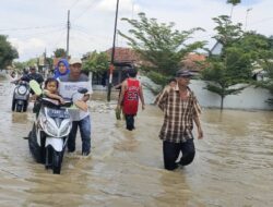 Banjir Losari Akibat Tiga Titik Tanggul Sungai Cisanggarung Jebol, 8 Desa di Brebes Terendam