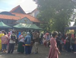 Warga Brebes Kecewa Tak Kebagian Sembako Murah, 600 Paket Sembako Ludes dalam 2 Jam