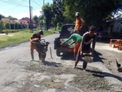 Banjir Brebes Rusak Infrastruktur, Ruas Jalan Brebes-Jatibarang Mulai Diperbaiki