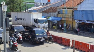 Jelang Arus Mudik Kendaraan Besar Masuk Kota Brebes Selama 8 Bulan, Pemotor Diimbau Waspada