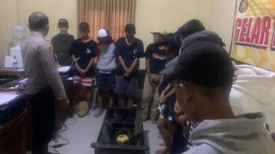 Belasan Remaja di Banjarharjo Brebes Diamankan Polisi saat Hendak Tawuran