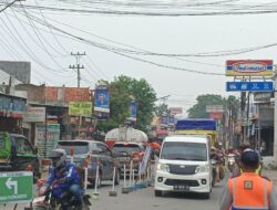 H-5 Kendaraan Menumpuk di Jalur Ketanggungan-Purwokerto saat Pemberlakuan Satu Arah