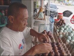Penjual Telur Asin di Ketanggungan Keluhkan Sepi Pembeli, Imbas Pemberlakuan Satu Arah Arus Mudik