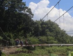 Buka Tempat Terisolir di Brebes, Dandim Brebes dan Pemda Bangun 3 Jembatan Gantung Merah Putih