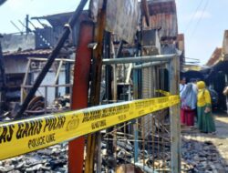 Update: Diduga Korsleting, 12 Kios Aksesoris Motor di Tegal Ludes Terbakar, Kerugian Ratusan Juta Rupiah