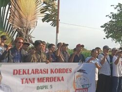 Puluhan Kelompok Tani di Brebes Deklarasikan Sudaryono Maju di Pilgub Jateng