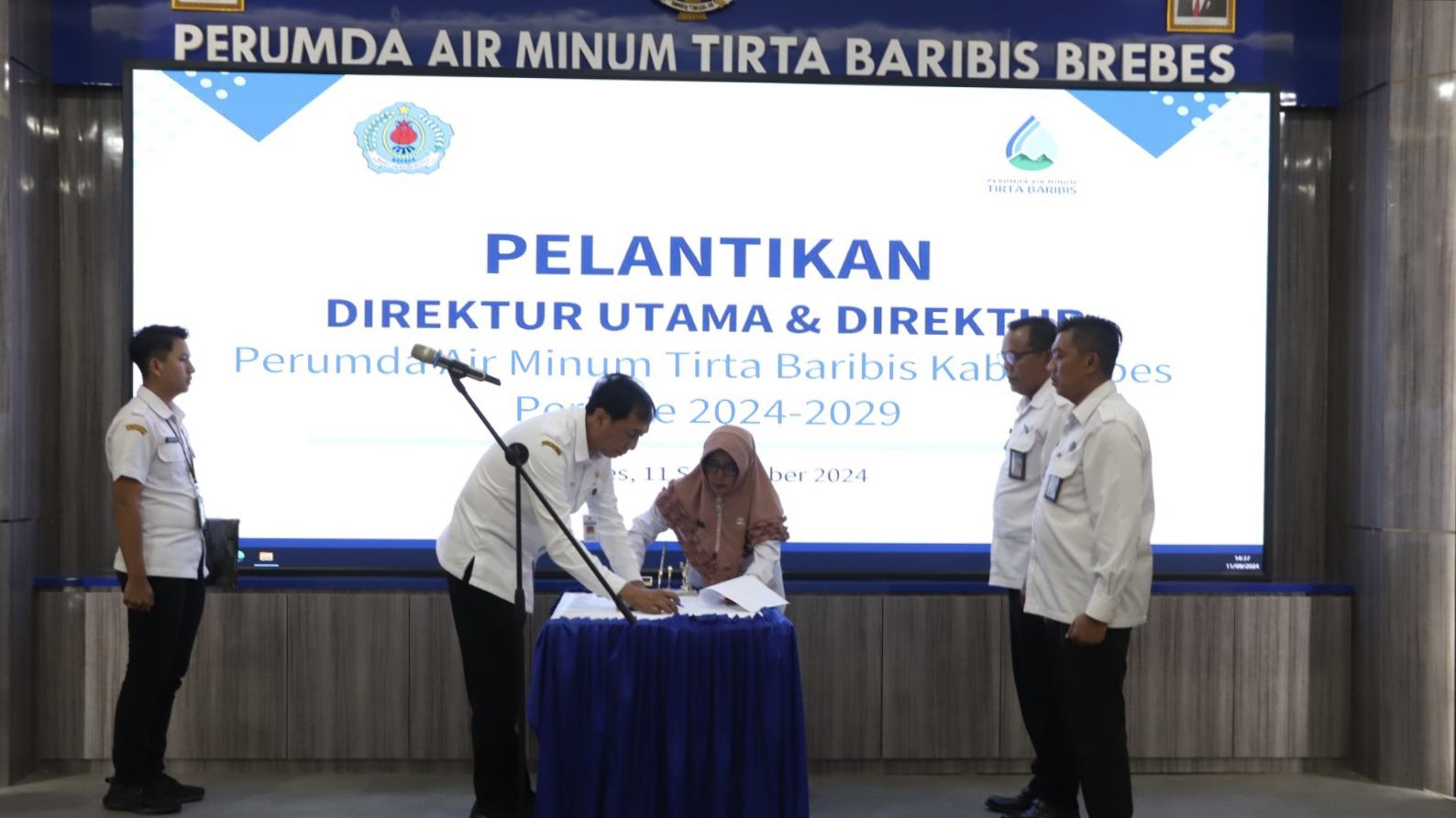 Direktur Utama Perumda Tirta Baribis Brebes