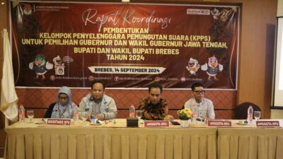 KPU Brebes Buka Rekrutmen KPPS untuk Pilkada, Butuh 20.853 Orang untuk Tugas di 2.979 TPS