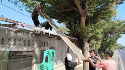 Ogah Dibongkar Satpol PP, Pemilik Warung Remang di Bancang Losari Brebes Pilih Bongkar Sendiri