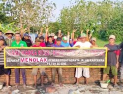 Jalan Kampung Dibangun Akses ke Pabrik, Warga di Brebes Tolak dan Bangun Tembok Portal