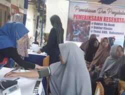 Istri Anak dan Menantu Satori Calon Wakil Wali Kota Tegal Pendamping Uyip Gelar Pemeriksaan Kesehatan