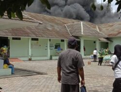 Diduga Genset Meledak, Gudang RS Dera As-Syifa Banjarharjo Brebes Terbakar