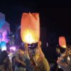 Ribuan Warga Meriahkan Festival Lampion di Waduk Cacaban Tegal