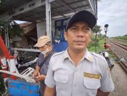 Terobos Palang Pintu, Pria di Brebes Tewas Tertemper Kereta Api