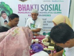 Harlah NU ke 102, PCNU Brebes Gelar Pengobatan Gratis Hingga Sunat Massal
