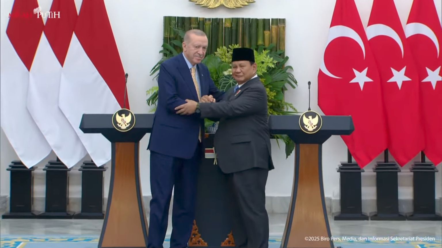 Pertemuan Prabowo-Erdogan