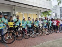 Sambut Ramadan, PLN Tegal Lakukan Gowes Inspeksi Bukber