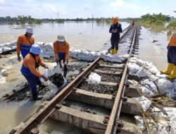 Jalur KA Stasiun Gubug – Stasiun Karangjati Ditutup Akibat Banjir, KAI Lakukan Rekayasa Pola Operasi