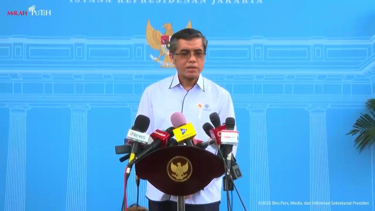 Menteri Ketenagakerjaan (Menaker) Yassierli. (Foto: YouTube/ Sekretariat Presiden)