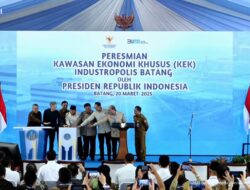 Resmikan KEK Industropolis Batang, Presiden Prabowo: Magnet Baru Investasi di Jawa Tengah