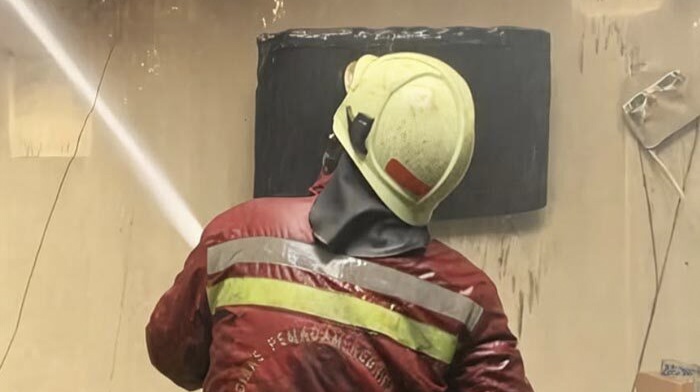 Rumah Terbakar di Tangsel saat Ditinggal Mudik Lebaran