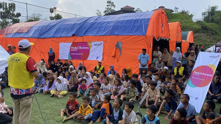 Bencana Tanah Bergerak di Sirampog Brebes