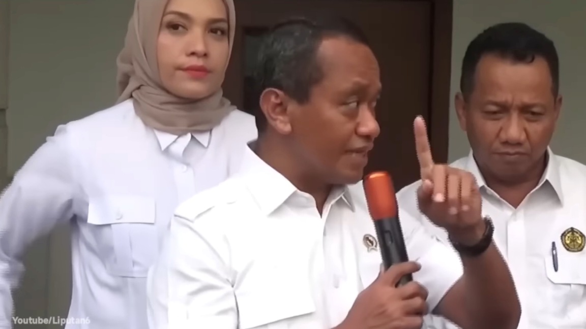 Menteri ESDM Bahlil Lahadalia Diteriaki Penipu