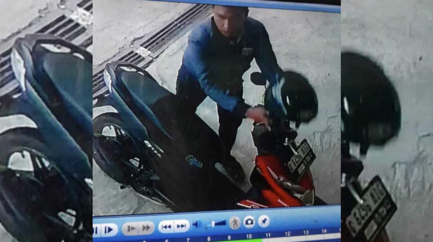Pencurian Sepeda Motor di Sari Mulya Brebes