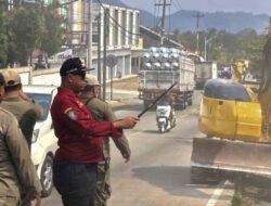 Satpol PP Brebes Bongkar 8 Bangunan Liar di Jalan Lingkar Bumiayu, Pemilik Pasrah