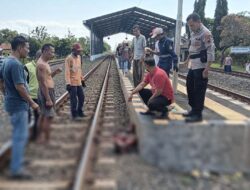 Pria Misterius Tewas Tertemper Kereta Api di Stasiun Ketanggungan Brebes