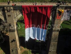 Pengibaran Bendera Merah Putih di Jembatan Karangresik Tasikmalaya, Putra Pelaku Sejarah Usulkan Dibangun Museum