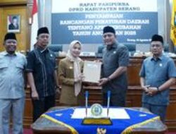 Target PAD Turun, Belanja Operasional Naik di APBD Perubahan 2025 Kabupaten Serang