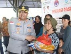 Cegah Inflasi, Polres Sambas Gelar Operasi Pasar
