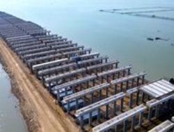 Hanya 9 Meter Lagi! Jalan Tol Laut Semarang–Demak Siap Terhubung, Proyek Tanggul Raksasa Hampir Selesai!