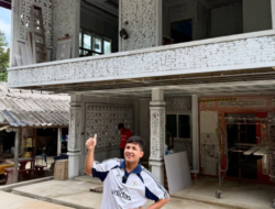 5 Fakta Mengagumkan Jirayut Bangun Rumah Baru di Thailand
