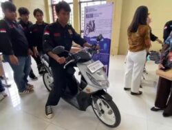 Mahasiswa Teknik UBT Perkenalkan Beatrix Motor Listrik dengan Biaya Rp 25 Juta