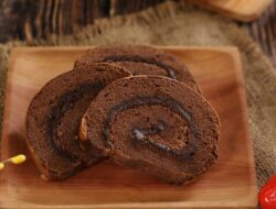 Resep Bolu Ketan Hitam Keju, Kue Gulung Lezat