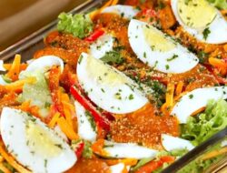 Resep Salad Sehat dengan Saus Telur, Menu Diet Harian