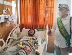 Harpelnas, BPJS Ketenagakerjaan Sambangi Dua Pasien Kecelakaan di RSUD Brebes