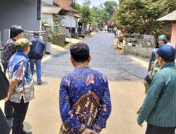 Perbaikan Swadaya Jalan Rusak di Salem Hampir Rampung, Material Pemkab Brebes Baru Datang