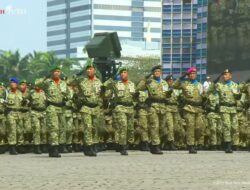 Putra Try Sutrisno dan Letjen Kunto Arief Pimpin Defile Jenderal di HUT ke-80 TNI
